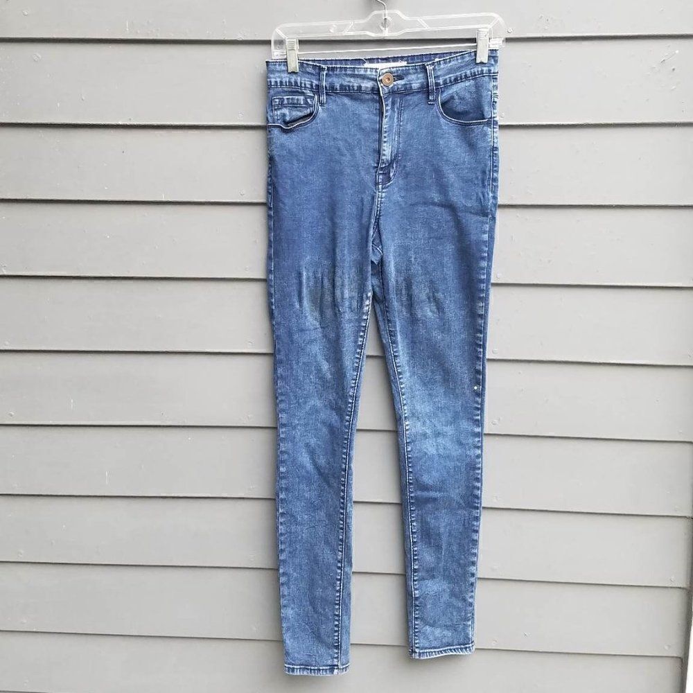Bullhead Denim Super High Rise Skinniest Jeans Size 9